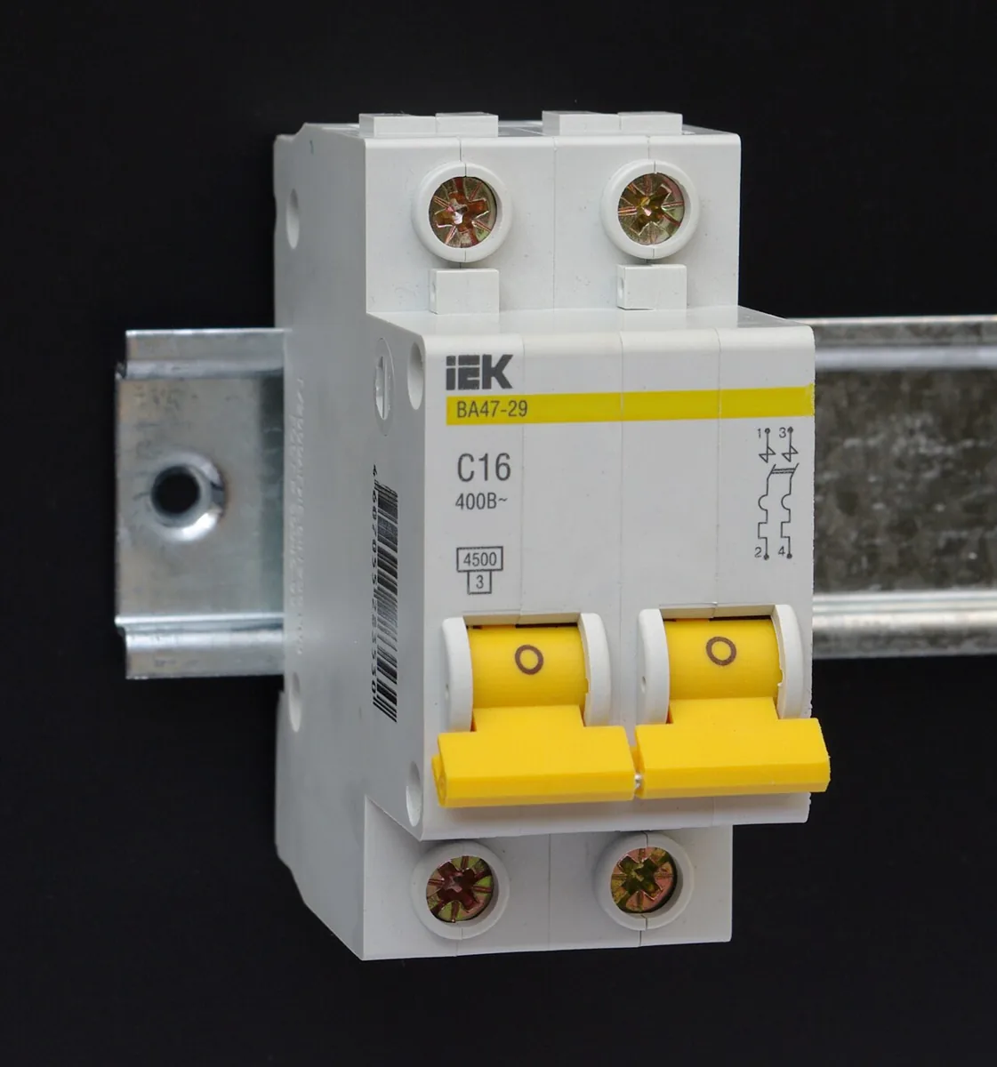 63A Double Pole MCB