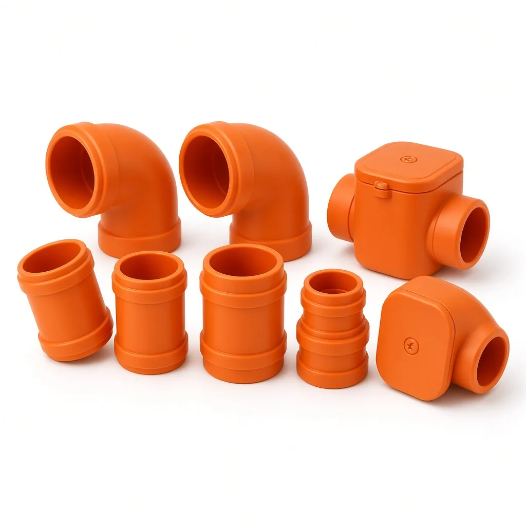 PVC Conduit Bends & Couplers Pack