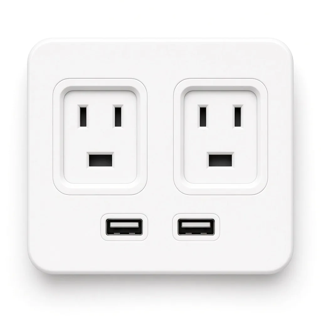 13A Twin Socket with USB