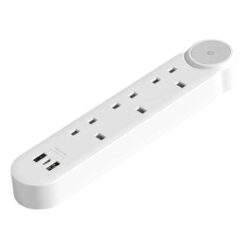 3-Way Extension Socket with 2 USB & Type-C – 13A, 3M Cable