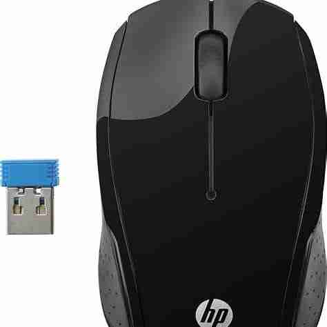 HP Wireless Mouse 200 Black - X6W31AA quantity